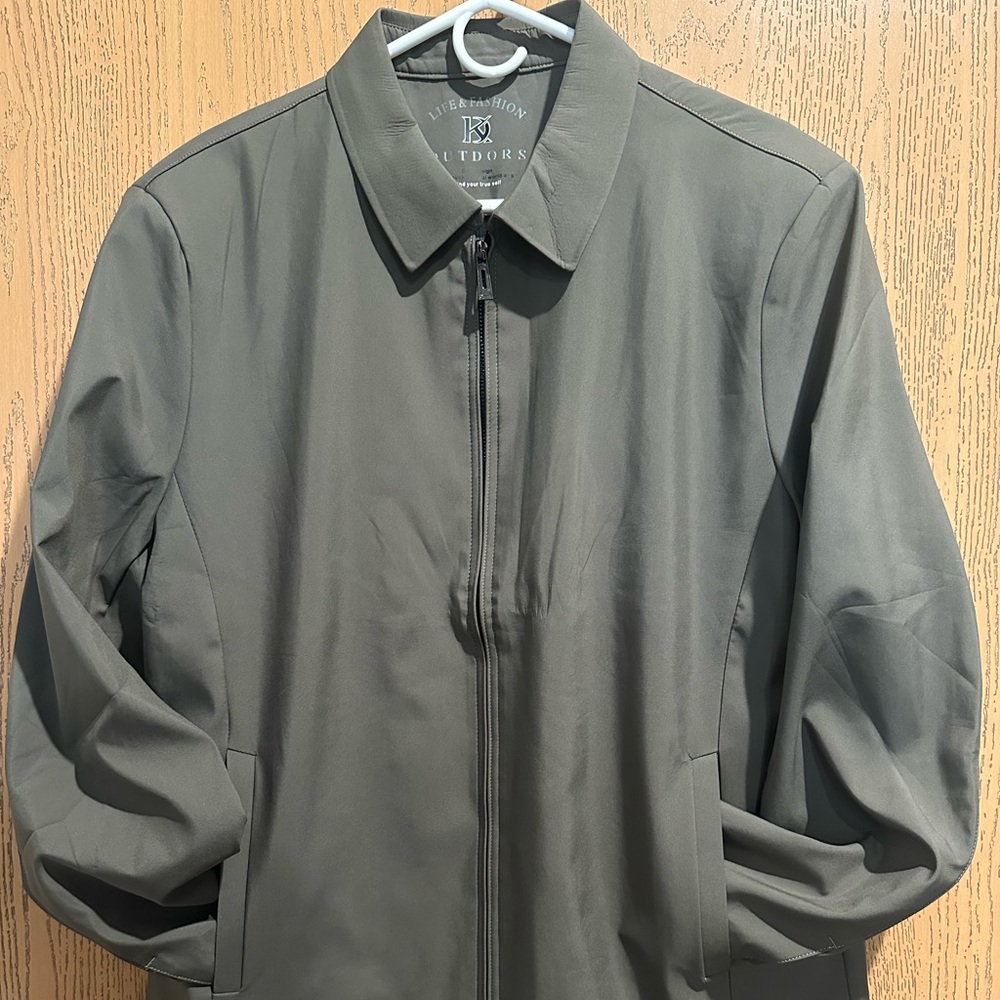 Tudor Men's Charcoal Lightweight Jacket
